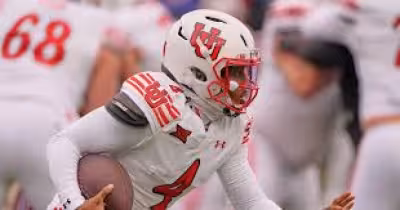 University Of Utah Football: Devon Dampier appears in Kansas game caption