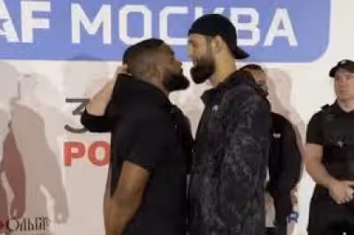 Chimaev Vs Woodley At Raf Moscow ends with high stakes in Moscow