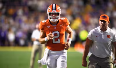 Clemson Quarterback Christopher Vizzina earns start for LSU opener