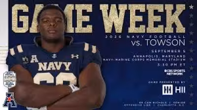 Towson Vs Navy: Braxton Woodson Says Pressure Is a Privilege