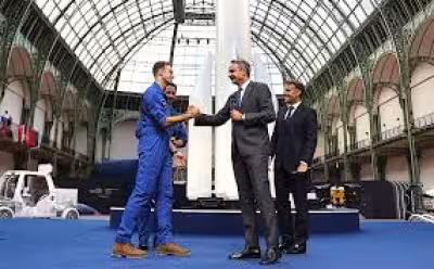 International Space Station diplomacy map puts Mitsotakis in Paris next