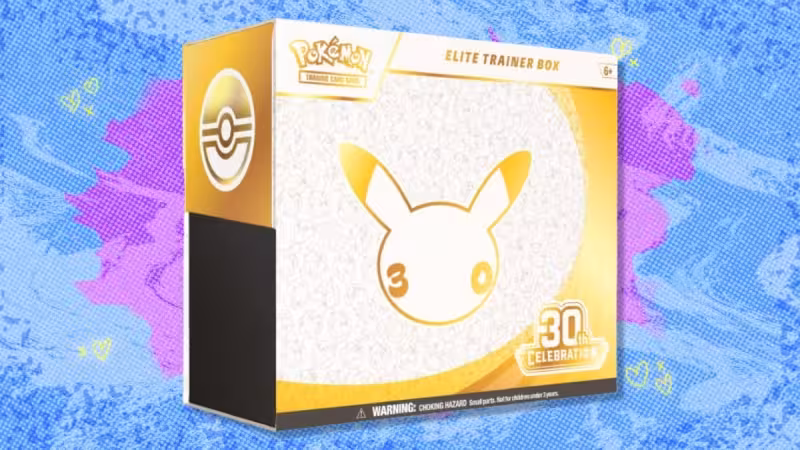30th Anniversary Pokémon Elite Trainer Box Drops to $83.44 on Amazon