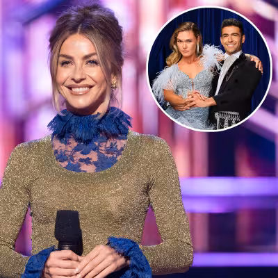 Julianne Hough Supports Julia Stiles After Emotional DWTS Score