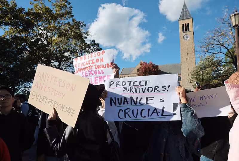 Swatting Incident at Cornell fuels outrage over rape claims and protest discipline