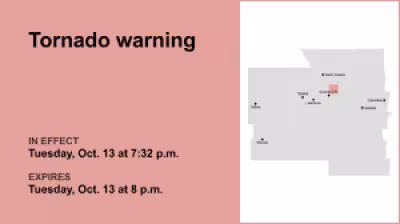 Kansas City Tornado Warning? No — Crosby and Dickens Counties alert issued