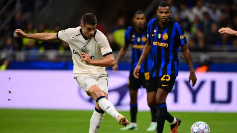 Tresoldi hat-trick sinks Inter 4-3 at San Siro in Champions League shock