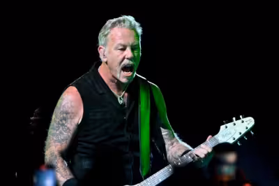 James Hetfield takes aim at political agendas during Metallica's Las Vegas Sphere show