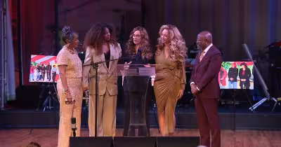 Blue Ivy Rumi Carter Appearance at Knowles-Rowland House ribbon-cutting in Houston