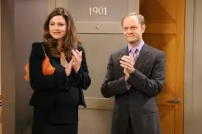 Jane Leeves says hiding her pregnancy on Frasier was a missed chance