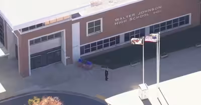 Four detained after shots fired report near Walter Johnson High School