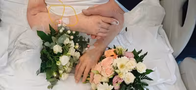 Marriage in a hospital room: Maria and Giuseppe wed in Perugia