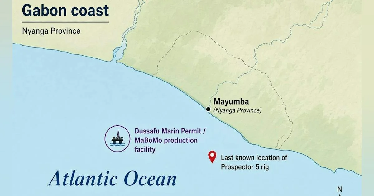 Oil Rig Sinking off Gabon Triggers Search for Missing Crew on ...
