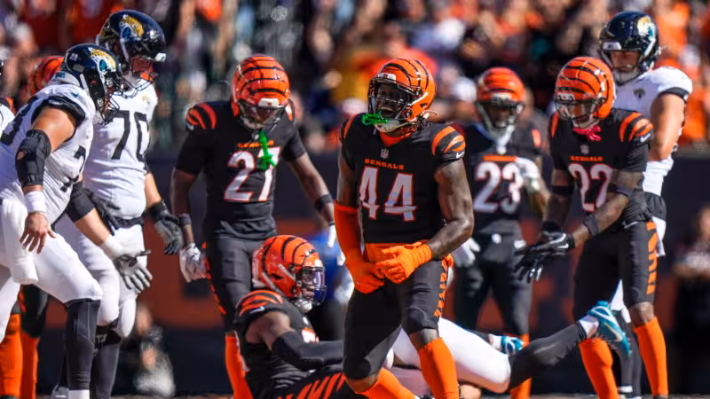 Week 8 Defensive Rankings: Bengals Lead a Tight Fantasy Race
