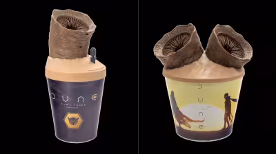 AMC unveils new Dune 3 Popcorn Bucket designs before Dec. 18 release