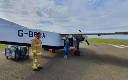 أقصر رحلة طيران تجارية فى العالم تنتهى فى أقل من دقيقتين