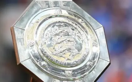 إقامة كأس الدرع الخيرية بين قطبي مانشستر 10 أغسطس على ملعب ويمبلي الإنجليزي