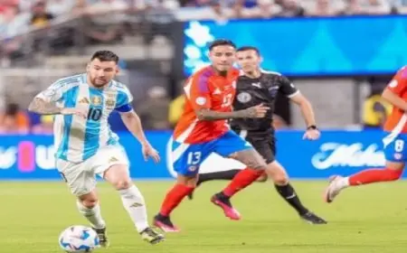 الأرجنتين تخطف فوزاً قاتلاً أمام تشيلي وتتأهل لربع نهائي كوبا أمريكا 2024