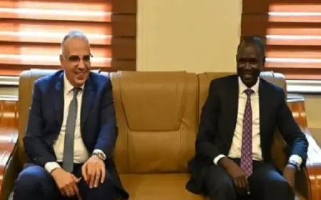 وزير الري يفتتح مركز التنبؤ بالأمطار والتغيرات المناخية بجنوب السودان