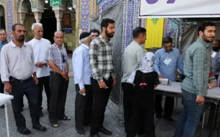 انطلاق عملية التصويت في الانتخابات الرئاسية الإيرانية
