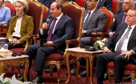 الرئيس السيسي: بيئة الاستثمار في مصر آمنة بقدرة مؤسسات الدولة وبإرادة الشعب
