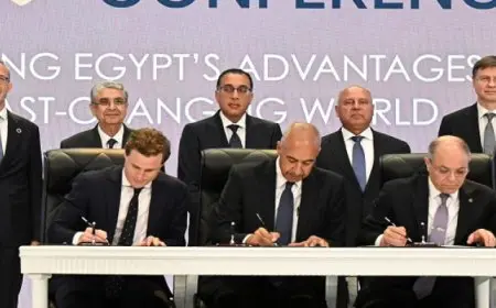 رئيس الوزراء يشهد توقيع الاتفاقية الخاصة بمشروع إنتاج الهيدروجين الأخضر ومشتقاته والأمونيا الخضراء بمنطقة جرجوب