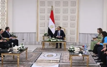 رئيس الوزراء يلتقي الرئيس التنفيذي لشركة “باماج” الألمانية