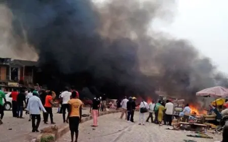 ارتفاع حصيلة ضحايا سلسلة من التفجيرات شمال شرق نيجيريا إلى 48 قتيلا ومصابا