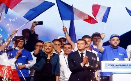 اليمين المتطرف يفوز بالجولة الأولى للانتخابات التشريعية الفرنسية