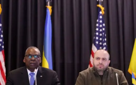 وزير الدفاع الأوكراني يزور واشنطن لتعزيز “التعاون العسكري”