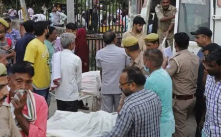 ارتفاع حصيلة ضحايا حادث التدافع بولاية “أوتار براديش” الهندية إلى 123 قتيلا