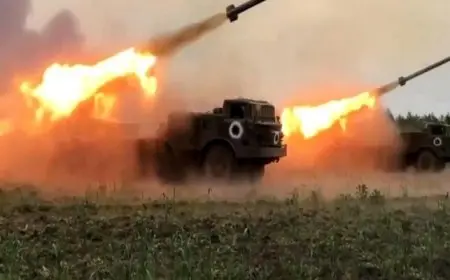 القوات الروسية تستهدف قاعدة لواء تابع للحرس الوطني الأوكراني في مقاطعة كييف