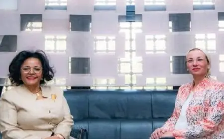 وزيرة البيئة تستقبل المديرة التنفيذية لوكالة النيباد.. ويتفقدان مقر مركز التميز الأفريقي للمرونة والتكيف