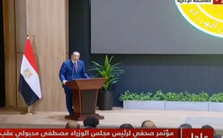 مدبولي:خفض الدين الخارجي والداخلي لأقل من٨٠٪؜ من الناتج المحلي خلال 3 سنوات قادمة