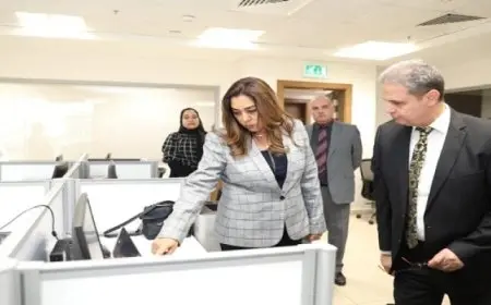 بال .. وزيرة التنمية المحلية تتفقد الإدارات المختلفة وتعقد سلسلة من الاجتماعات مع قيادات الوزارة