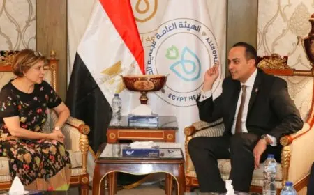 رئيس هيئة الرعاية الصحية يبحث مع المدير الإقليمي للبنك الدولي دعم المرحلة الثانية لمشروع التأمين الصحي الشامل