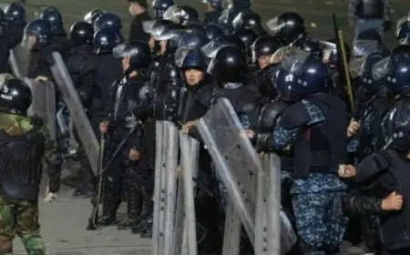 الأمن القيرغزستانى يحبط محاولة للاستيلاء على السلطة فى البلاد