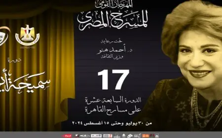 30 يوليو.. افتتاح الدورة الـ 17 من المهرجان القومي للمسرح المصري