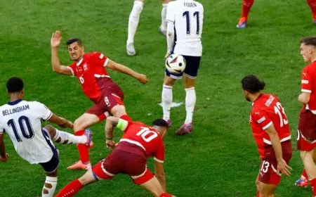 إنجلترا تقضي على سويسرا وتتأهل لنصف نهائي يورو 2024