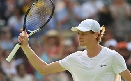 سينير يتأهل إلى ربع نهائى بطولة ويمبلدون للتنس