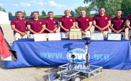 الكلية الفنية العسكرية تحصد المراكز الأولى فى مسابقات بالولايات المتحدة الأمريكية