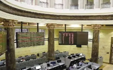 البورصة تخسر 6 مليارات جنيه بختام تعاملات اليوم الإثنين