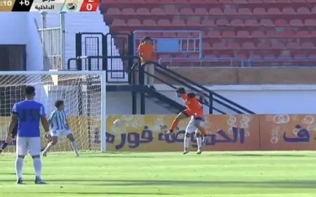 عمرو ناصر يقود فاركو للفوز على الداخلية 2-صفر بالدوري الممتاز