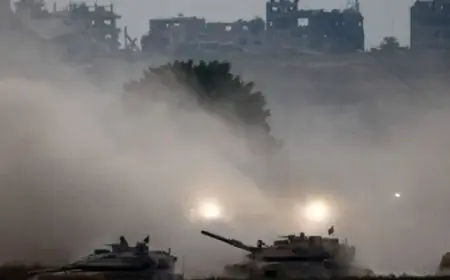 وسط إطلاق نار كثيف.. دبابات إسرائيلية تقتحم مدينة غزة