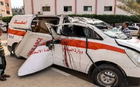 الهلال الأحمر الفلسطيني: جميع النقاط الطبية والعيادات التابعة للجمعية بغزة خرجت عن الخدمة