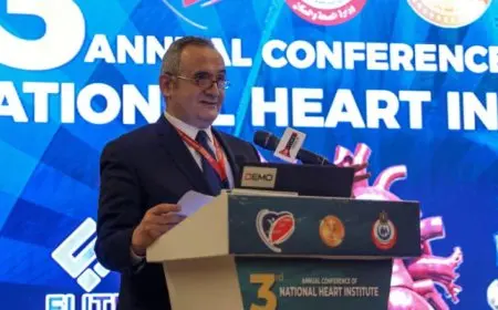 الصحة تحتفل بالمؤتمر السنوي الثالث للمعهد القومي للقلب وتُعلن عن اطلاق برنامج حماية القلب للرياضيين