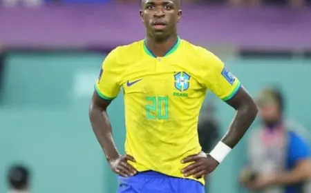 فينيسيوس جونيور تعليقا على خروج البرازيل من كوبا أمريكا: سنعود إلى القمة