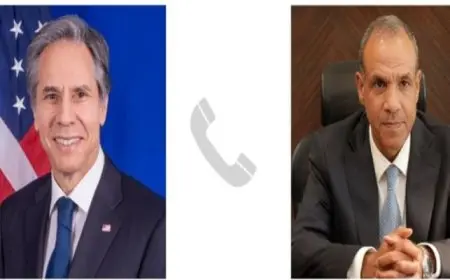 وزير الخارجية يتلقى اتصالاً هاتفياً من نظيره الأمريكي