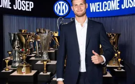 إنتر ميلان يعلن تعاقده مع الحارس الإسباني جوسيب مارتينيز قادماً من جنوى