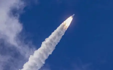 رحلة ناجحة لمركبة “أريان 6” الأوروبية نحو الفضاء