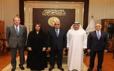 وزير العدل يبحث مع سفيرة الإمارات العربية المتحدة بالقاهرة سُبل التعاون في مختلف المجالات القانونية والقضائية